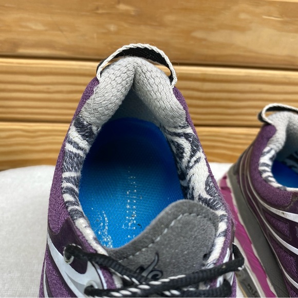 Hoka One One Womens 8.5 US Stinson Trail Running Shoes Purple Gray F10014A - Picture 7 of 11